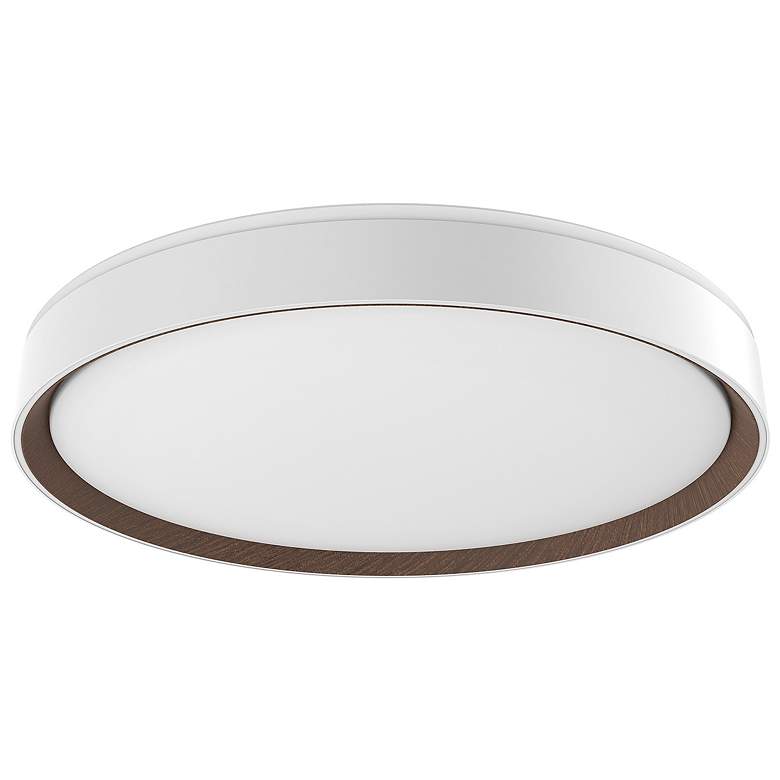 Image 1 Kuzco Essex LED 20-in White Flush Mount