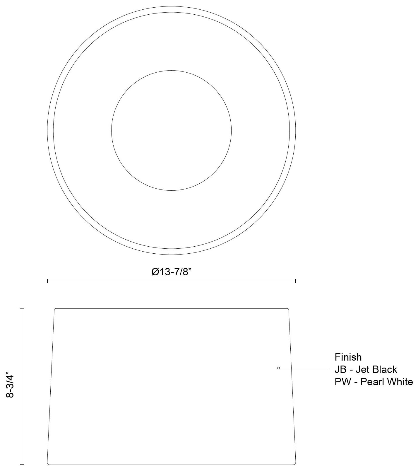 Image 6 Kuzco Etta LED 12-in Pearl White Flush Mount more views