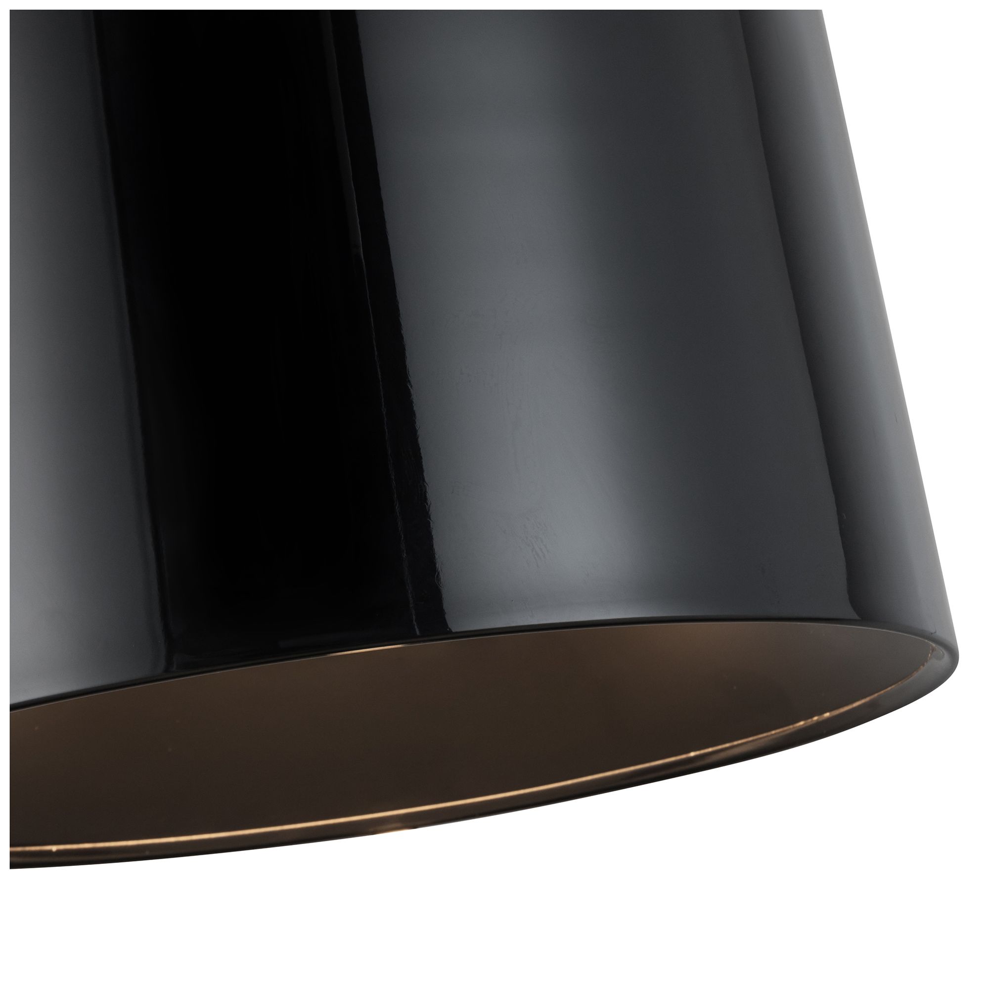 Image 3 Kuzco Etta LED 20-in Jet Black Flush Mount more views