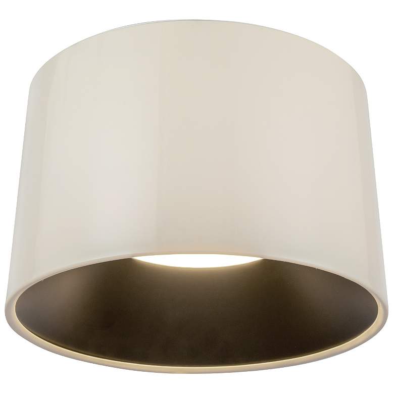 Image 1 Kuzco Etta LED 20-in Pearl White Flush Mount