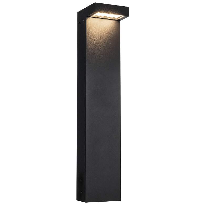 Image 1 Kuzco Evans LED 24-in Black Exterior Bollard