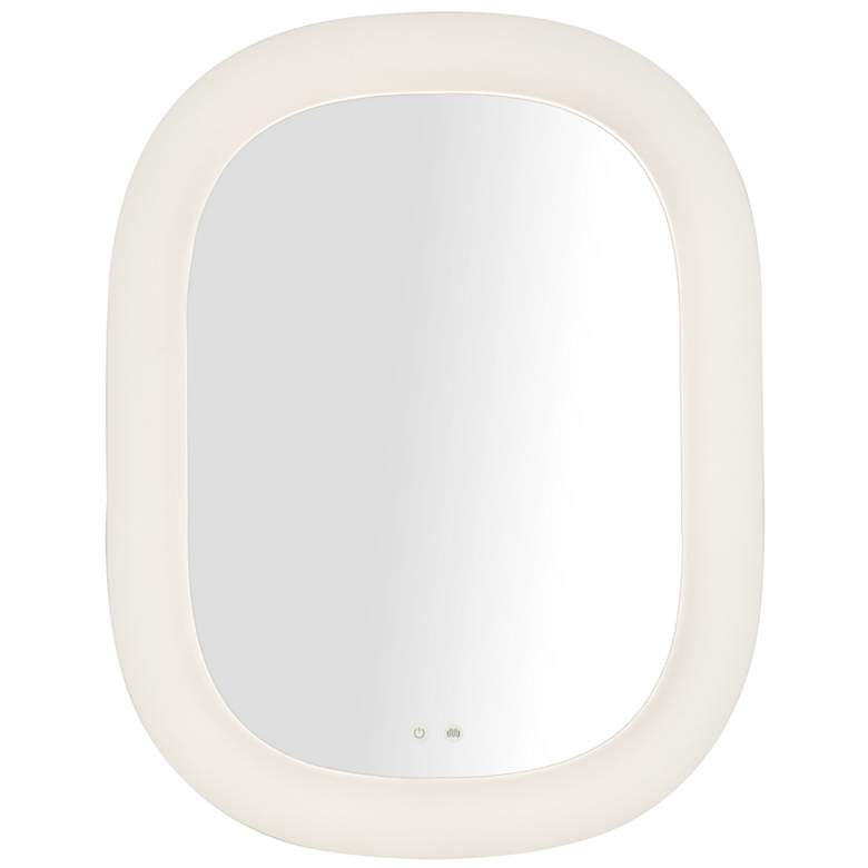 Image 1 Kuzco Float LED 37-in White Vanity Mirror