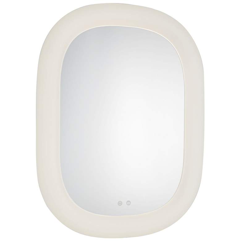 Image 4 Kuzco Float LED 37-in White Vanity Mirror more views