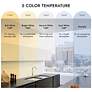 6_Kuzco Floyd 13-in Brushed Gold Flush Mounts more views