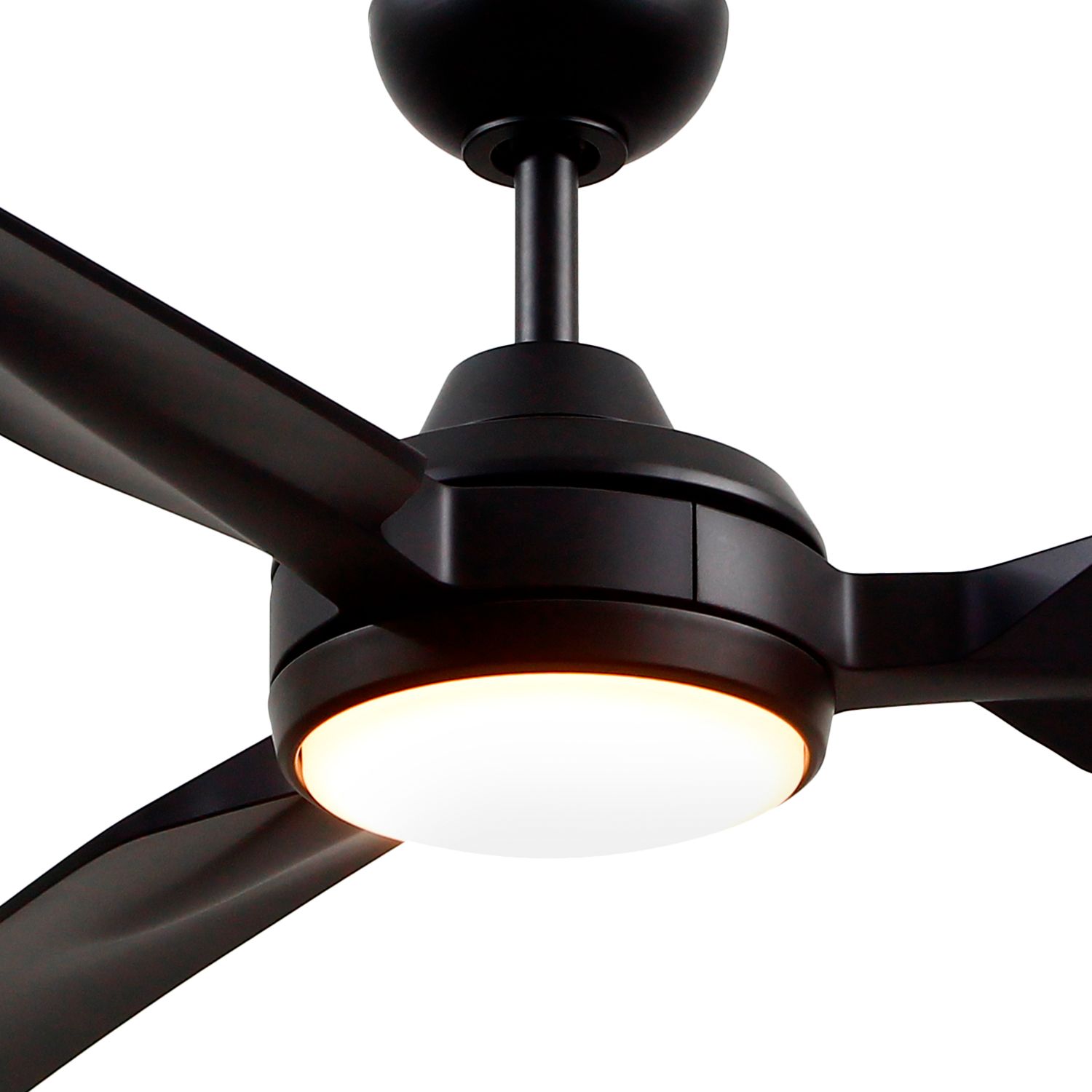Image 5 Kuzco Fremont LED 60-in Matte Black Ceiling Fan more views