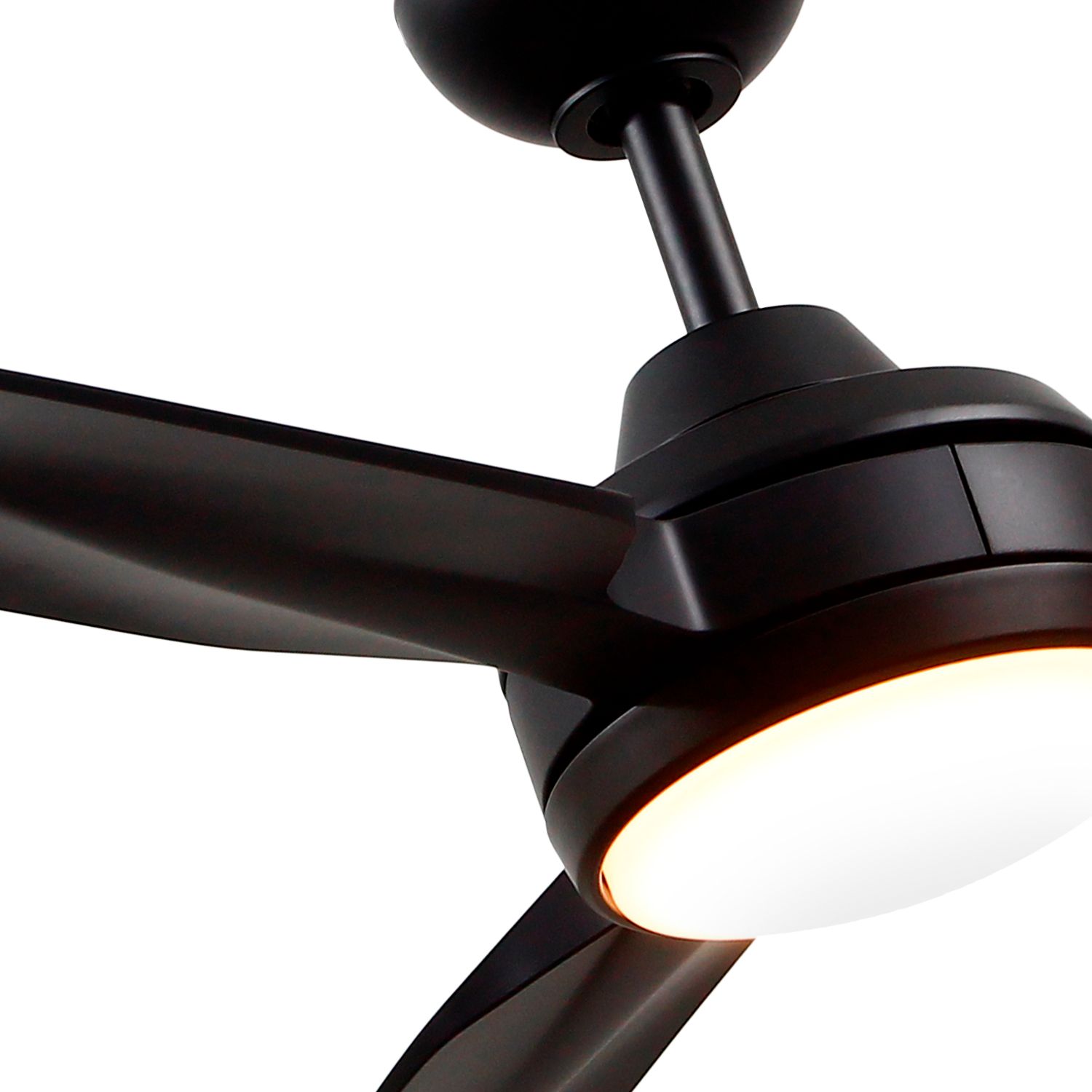 Image 6 Kuzco Fremont LED 60-in Matte Black Ceiling Fan more views