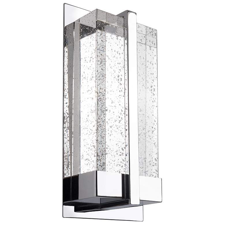 Image 1 Kuzco Gable LED 12-in Chrome Wall Sconce