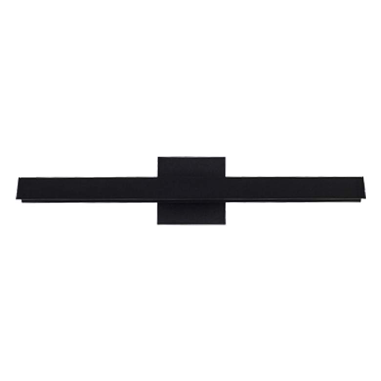 Image 1 Kuzco Galleria LED 15-in Black Wall Sconce