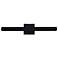 Kuzco Galleria LED 15-in Black Wall Sconce