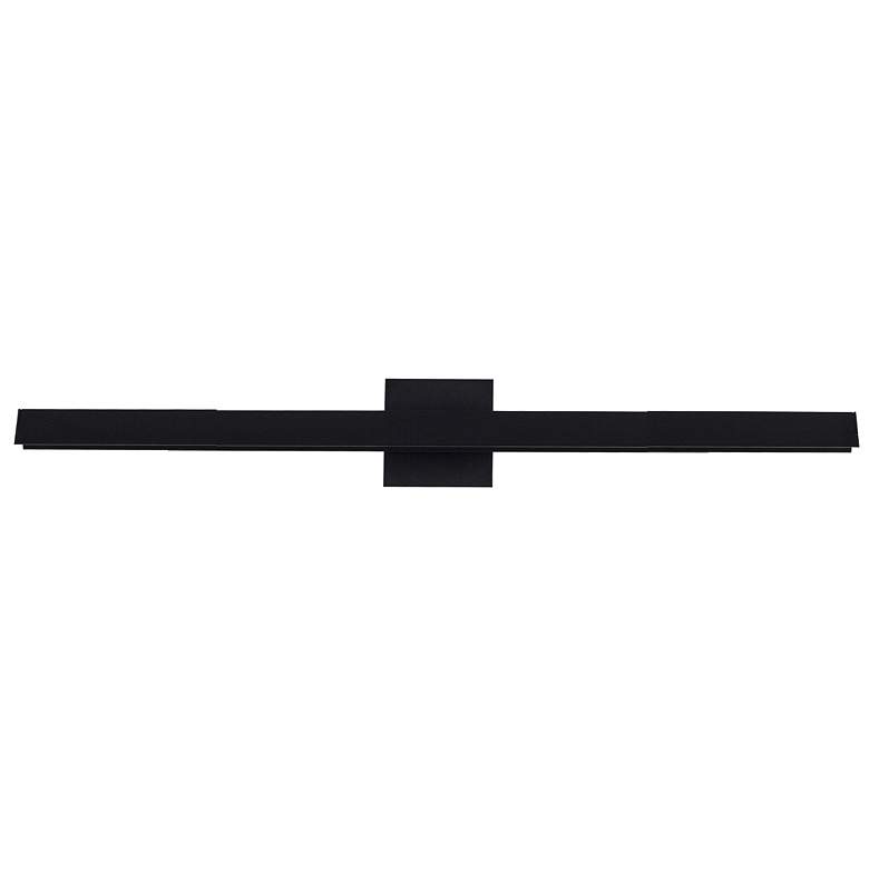 Image 1 Kuzco Galleria LED 23-in Black Wall Sconce