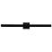 Kuzco Galleria LED 23-in Black Wall Sconce