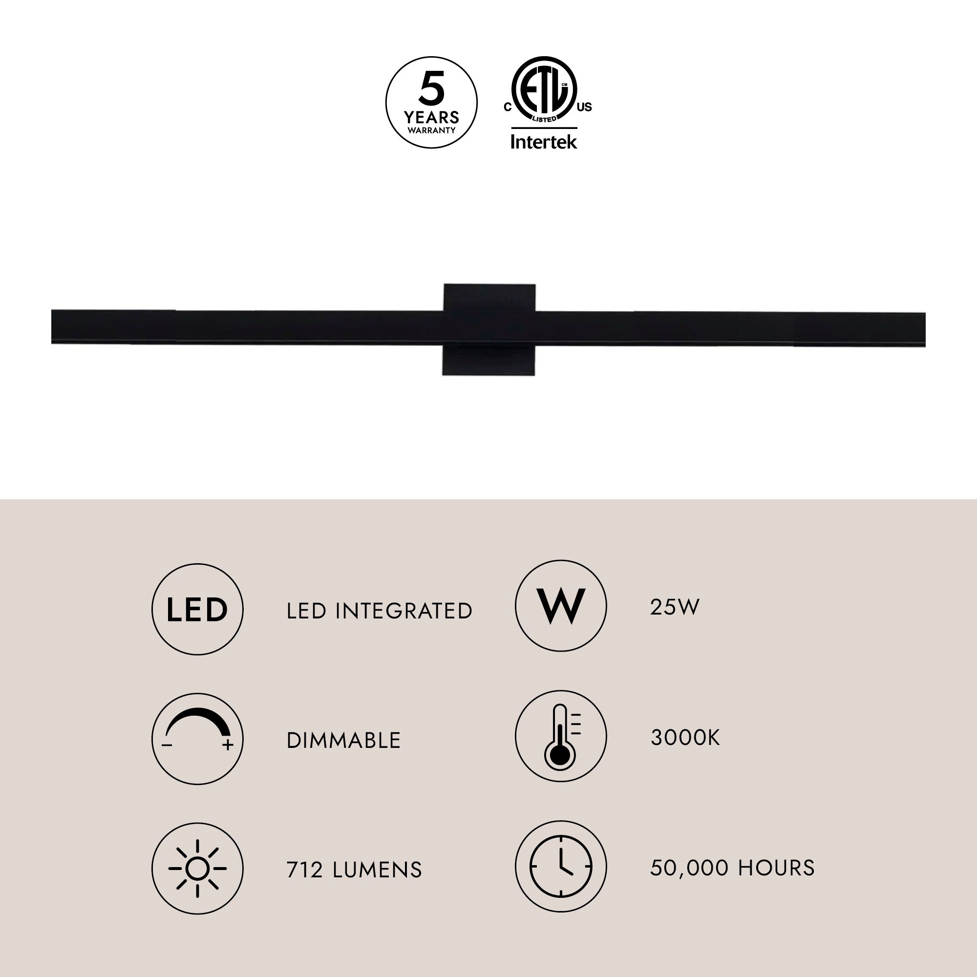 Image 3 Kuzco Galleria LED 37-in White Wall Sconce more views