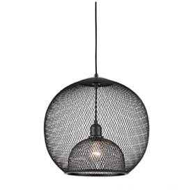 Image2 of Kuzco Gibraltar 18-in Black Pendants