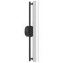 1_Kuzco Gramercy LED 24-in Black Wall Sconce