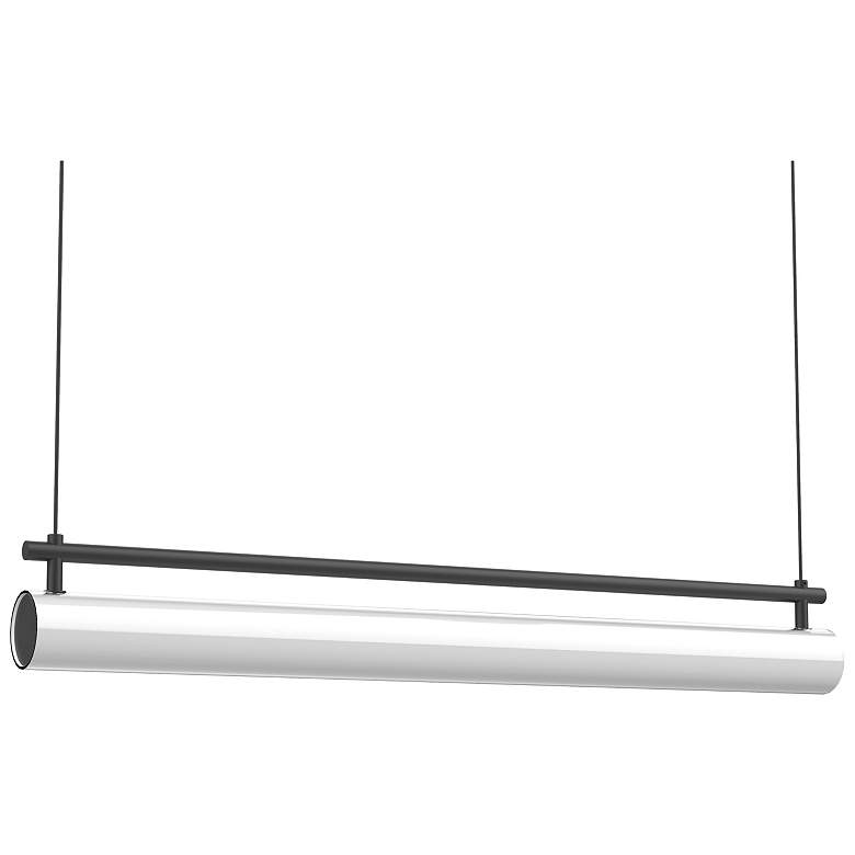 Image 2 Kuzco Gramercy LED 30-in Black Linear Pendant