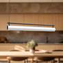 1_Kuzco Gramercy LED 30-in Black Linear Pendant