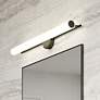 1_Kuzco Gramercy LED 36-in Black Wall Sconce