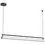 3_Kuzco Gramercy LED 48-in Black Linear Pendant more views