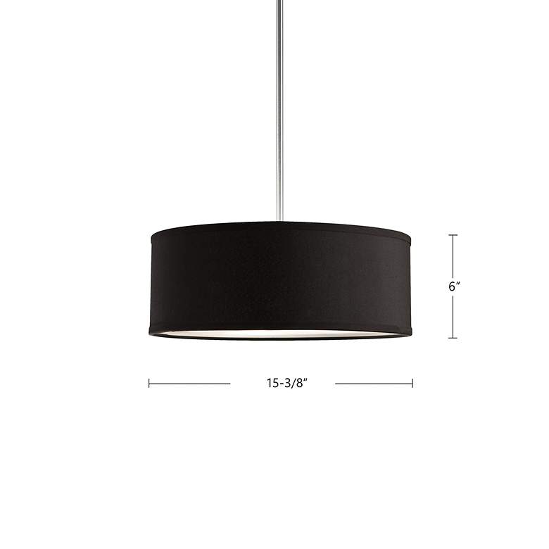 Image 5 Kuzco Gregory 15-in Black Pendants more views