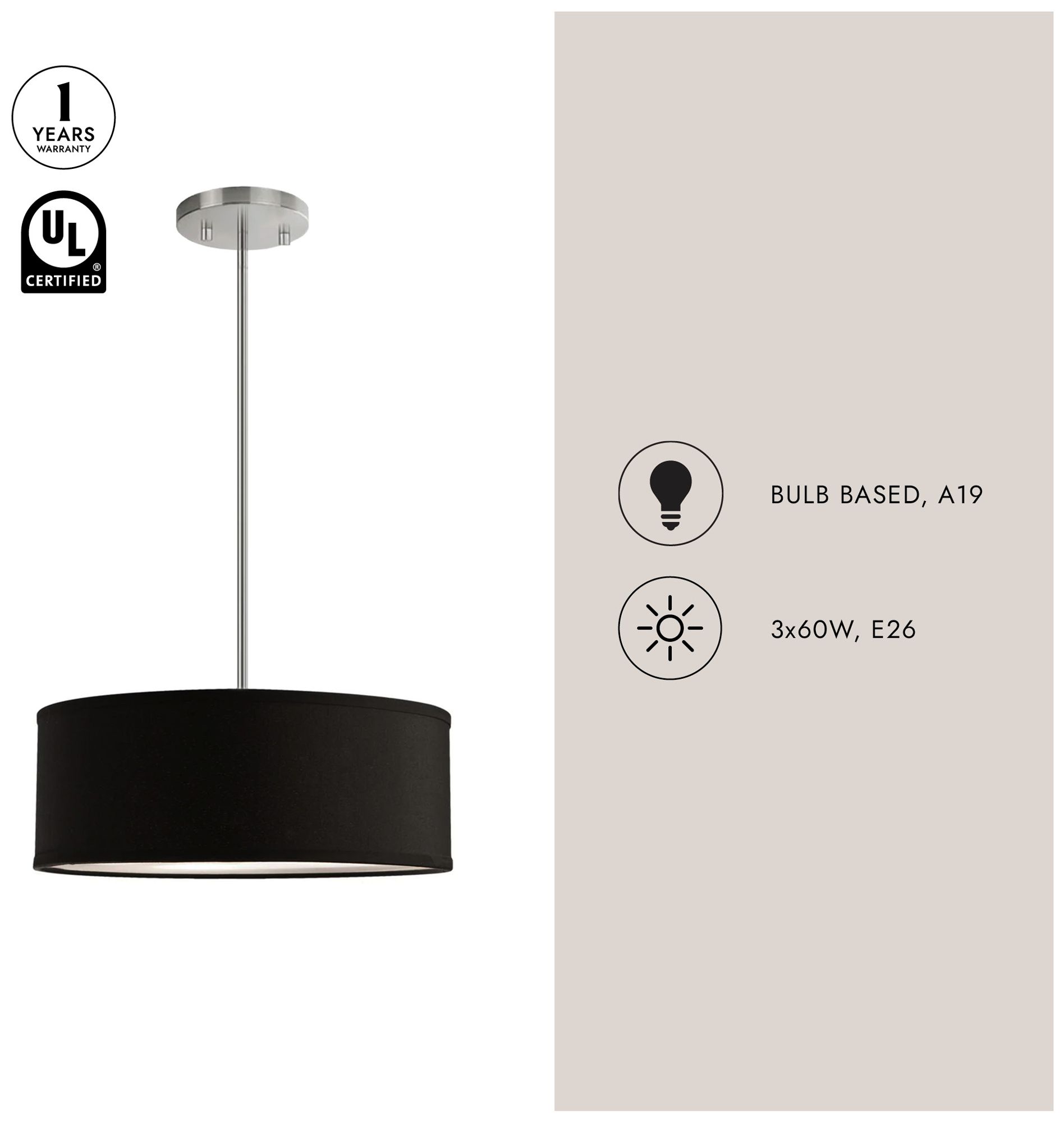 Image 5 Kuzco Gregory 15-in White Pendants more views