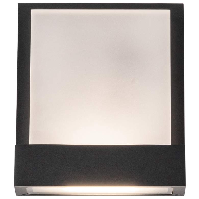 Image 3 Kuzco Guide LED 7-in Black All-terior Wall Sconce more views