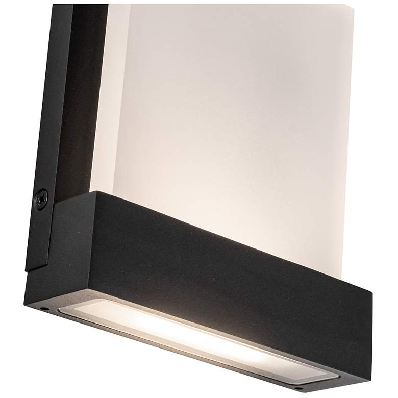 Image 4 Kuzco Guide LED 7-in Black All-terior Wall Sconce more views