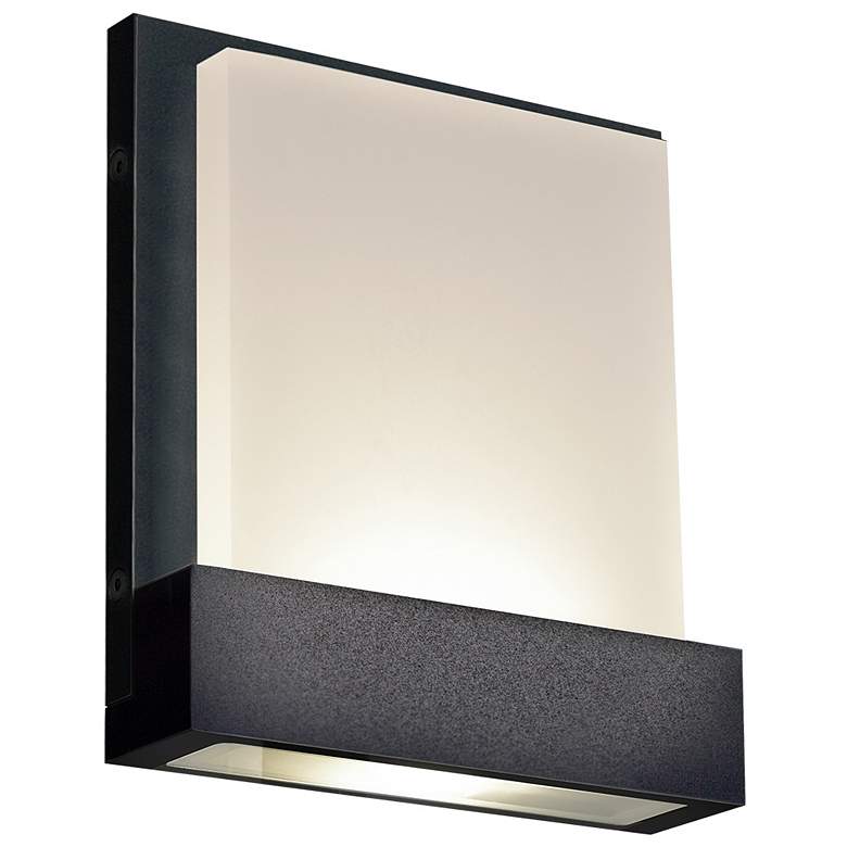 Image 1 Kuzco Guide LED 7-in Black Wall Sconce