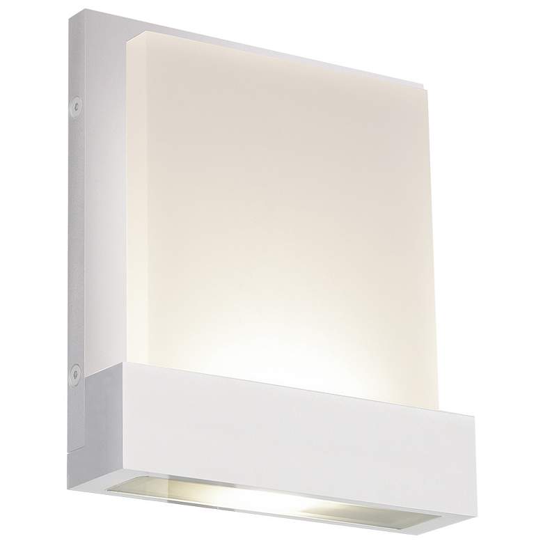Image 1 Kuzco Guide LED 7-in White Wall Sconce