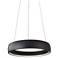 Kuzco Halo LED 23-in Black Pendant