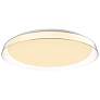 2_Kuzco Hampton LED 21-in Clear Flush Mount