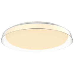 Kuzco Hampton LED 21-in Clear Flush Mount