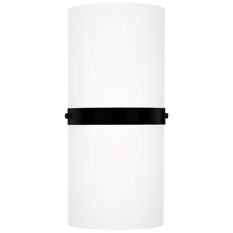 Image 1 Kuzco Harrow LED 13-in Black Wall Sconce