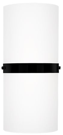 Image 2 Kuzco Harrow LED 13-in Black Wall Sconce more views