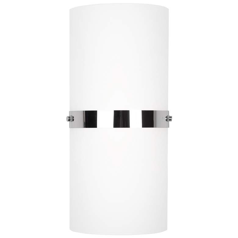 Image 1 Kuzco Harrow LED 13-in Chrome Wall Sconce