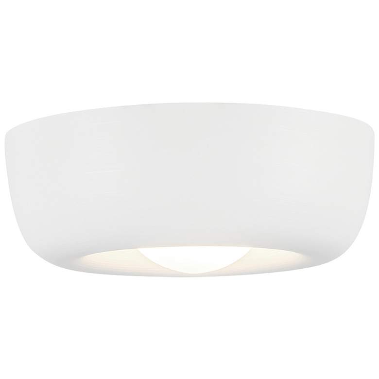 Image 1 Kuzco Hayden LED 6-in Antique White Flush Mount