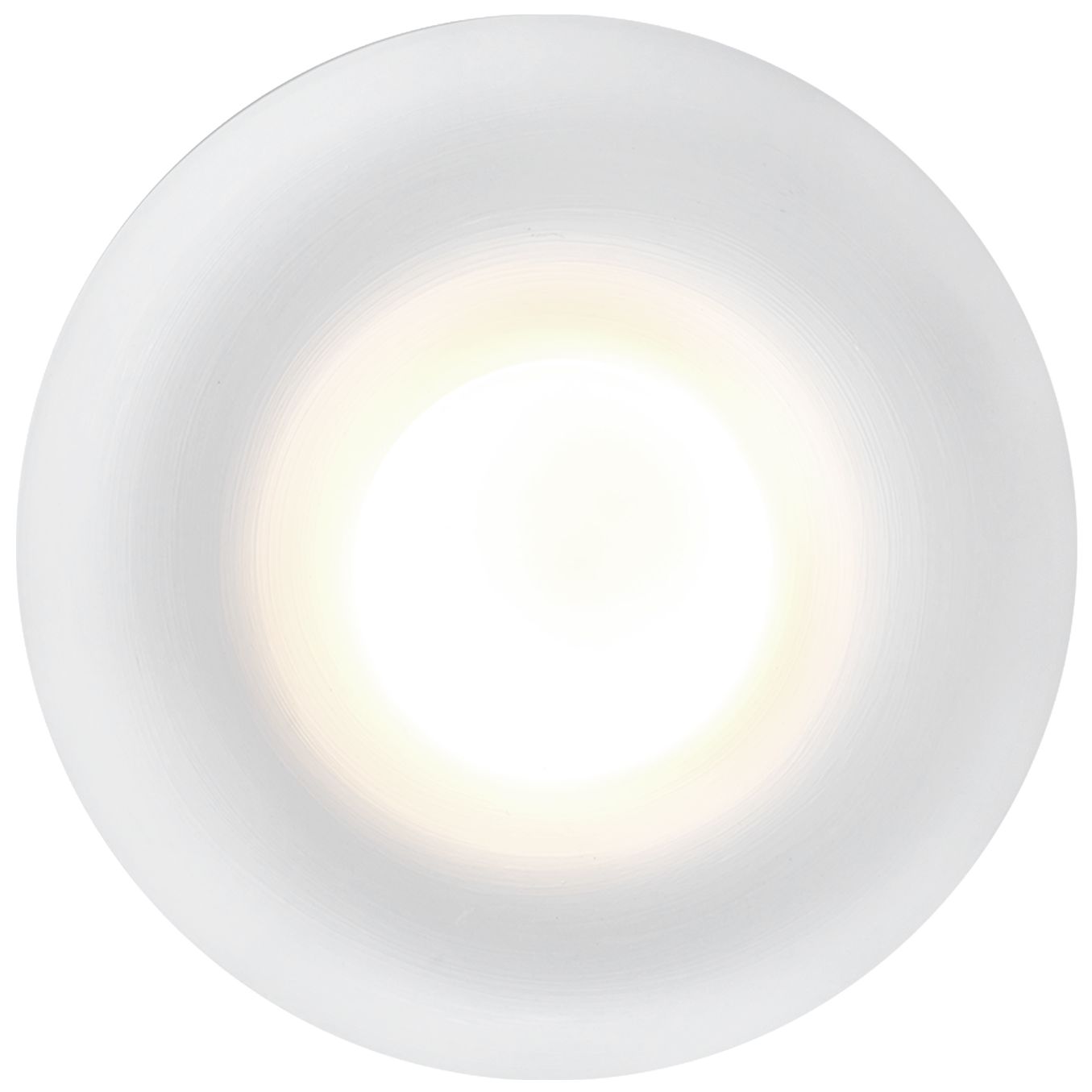 Image 4 Kuzco Hayden LED 6-in Antique White Flush Mount more views
