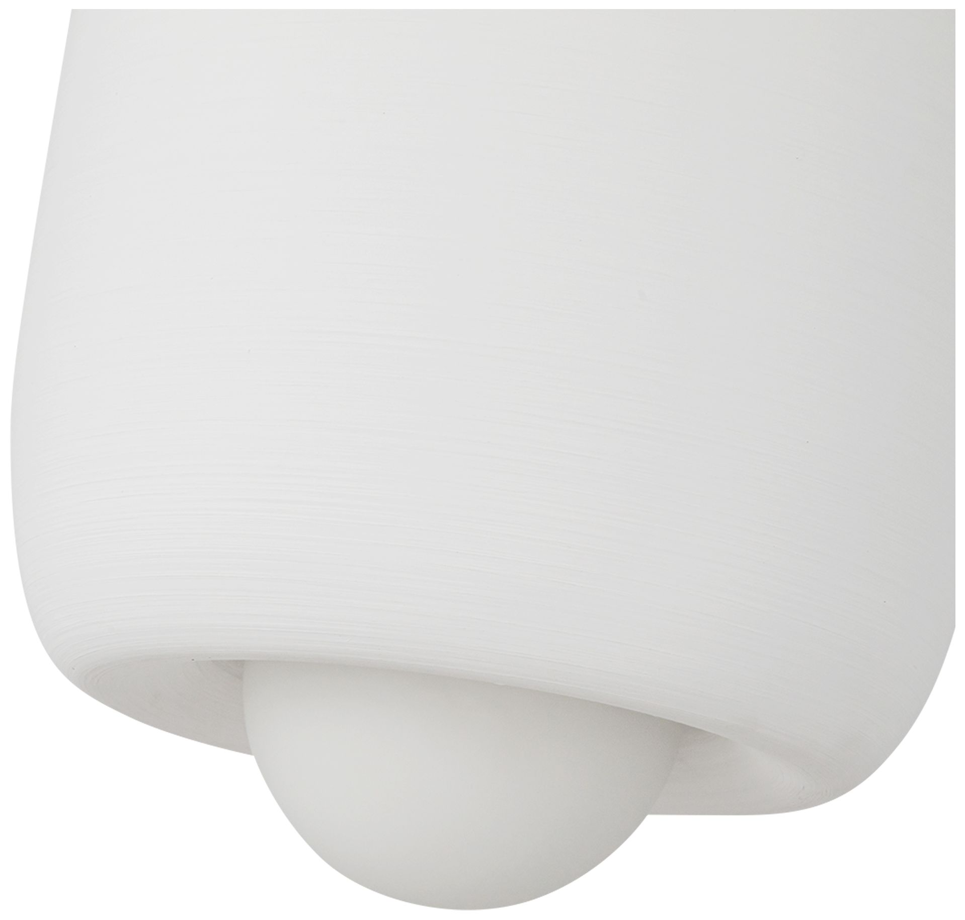 Image 4 Kuzco Hayden LED 7-in Antique White Pendant more views