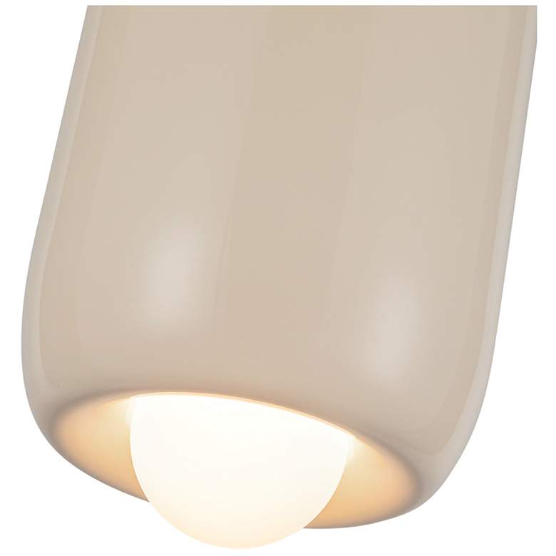 Image 5 Kuzco Hayden LED 7-in Pearl White Pendant more views