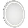 1_Kuzco Hillmont LED 32-in Sandblasted Merc Edge Vanity Mirror
