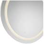 3_Kuzco Hillmont LED 32-in Sandblasted Merc Edge Vanity Mirror more views