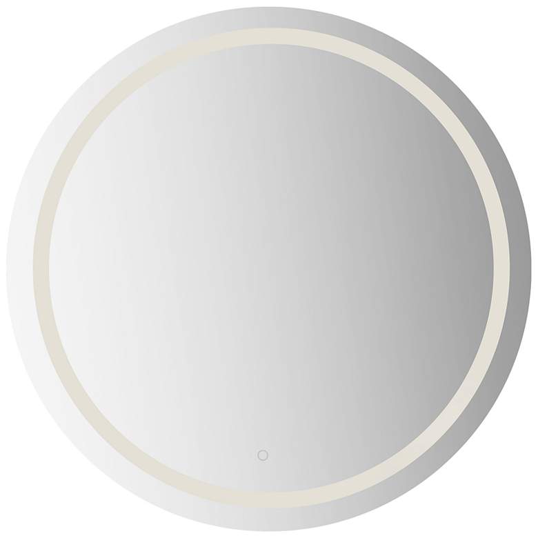 Image 3 Kuzco Hillmont LED 32-in Sandblasted Merc Edge Vanity Mirror more views