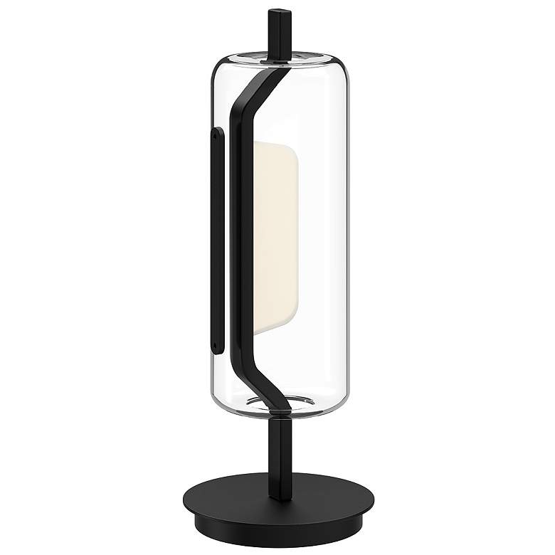 Image 1 Kuzco Hilo LED 18-in Black Table Lamp