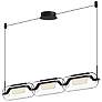 2_Kuzco Hilo LED 43-in Black Linear Pendant
