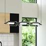 1_Kuzco Hilo LED 43-in Black Linear Pendant