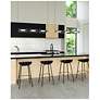3_Kuzco Hilo LED 43-in Black Linear Pendant more views