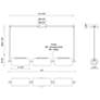 4_Kuzco Hilo LED 43-in Black Linear Pendant more views