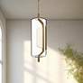 1_Kuzco Hilo LED 5-in Brushed Gold Pendant