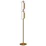 Kuzco Hilo LED 63-in Brushed Gold Floor Lamp