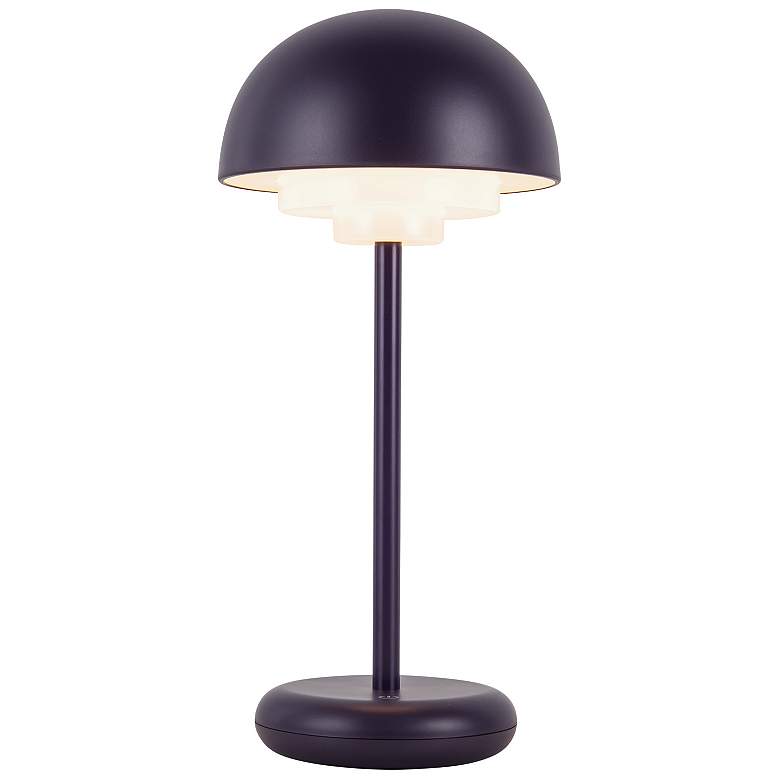 Image 1 Kuzco Hinata LED 5-in Navy Blue LED Table Lamp