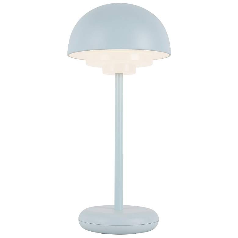 Image 1 Kuzco Hinata LED 5-in Sky Blue LED Table Lamp
